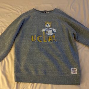 Gray RETRO UCLA crew neck
